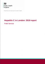 Hepatitis C in London: 2019 report: Field Service